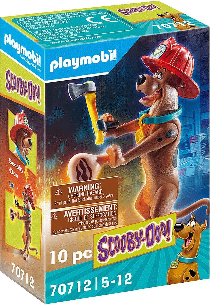 Playmobil Scooby Doo Verzamelfiguur brandweerman (70712)