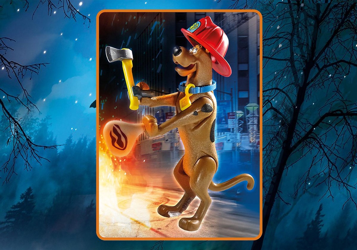 Playmobil Scooby Doo Verzamelfiguur brandweerman (70712)