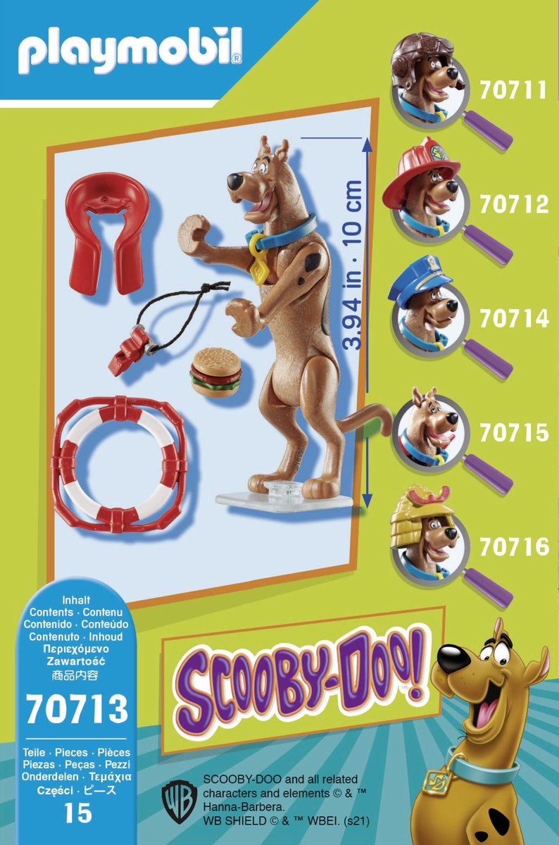 Playmobil Scooby Doo Verzamelfiguur badmeester (70713)