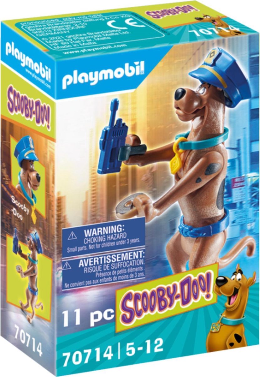 Playmobil Scooby Doo Verzamelfiguur politie (70714)