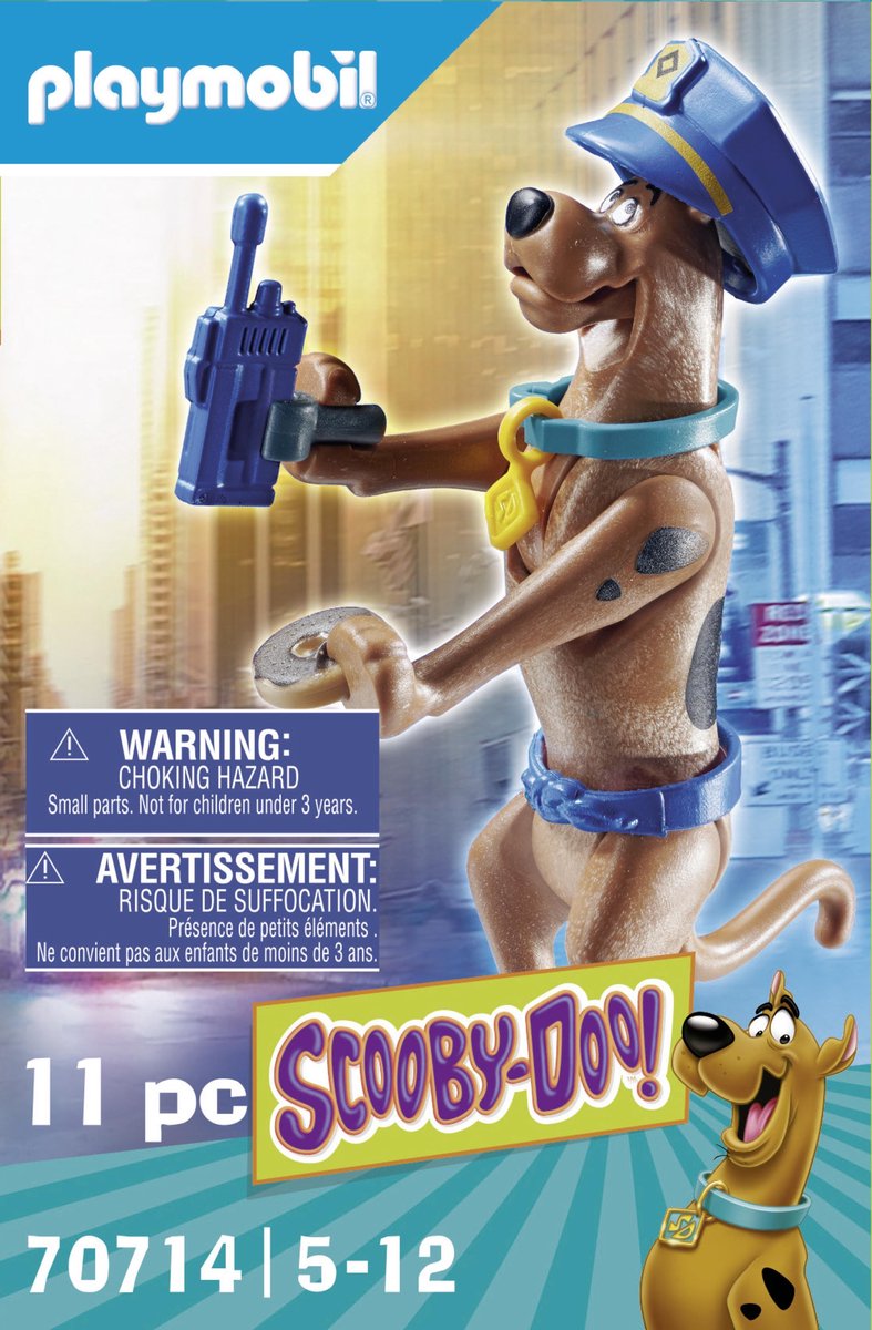Playmobil Scooby Doo Verzamelfiguur politie (70714)