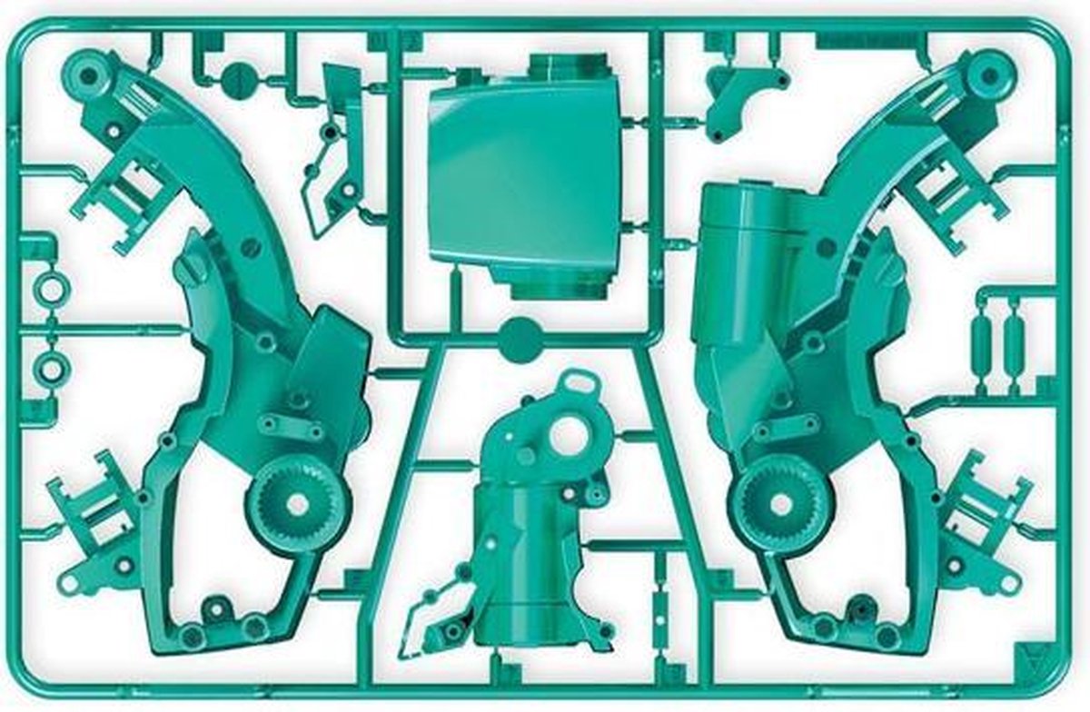 Velleman bouwkit robot instelbaar 5 in 1 groen