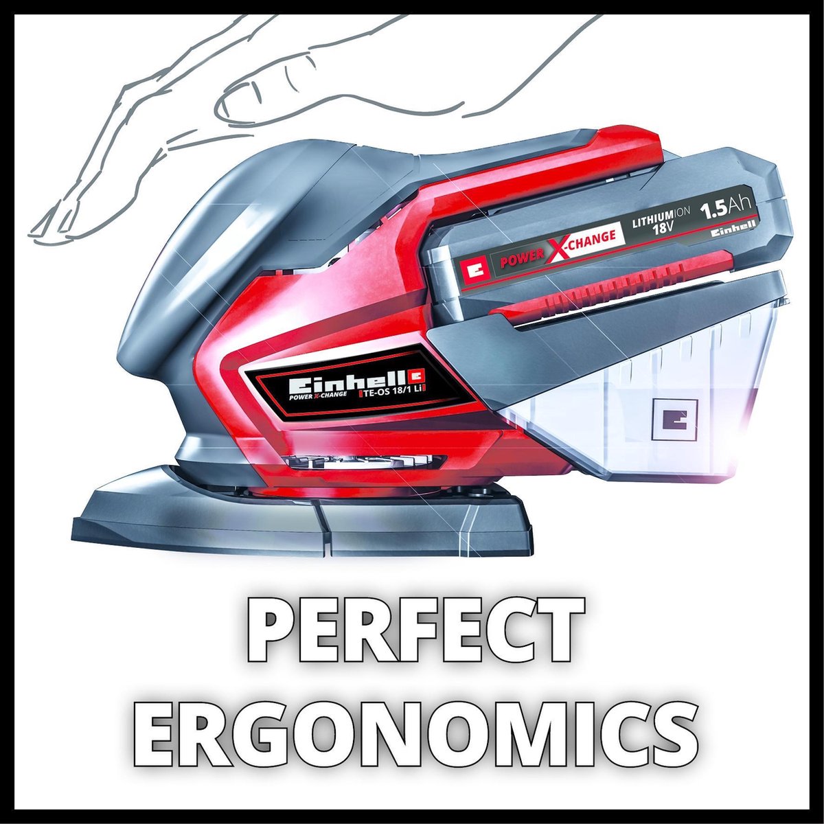 Einhell TE-OS 18/150 Li Solo (zonder accu)