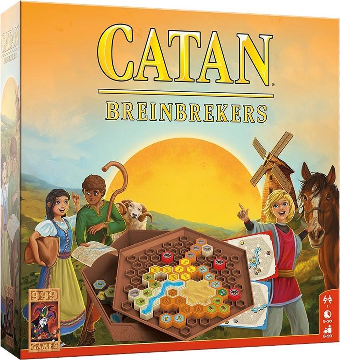 999Games Spel Catan Breinbrekers