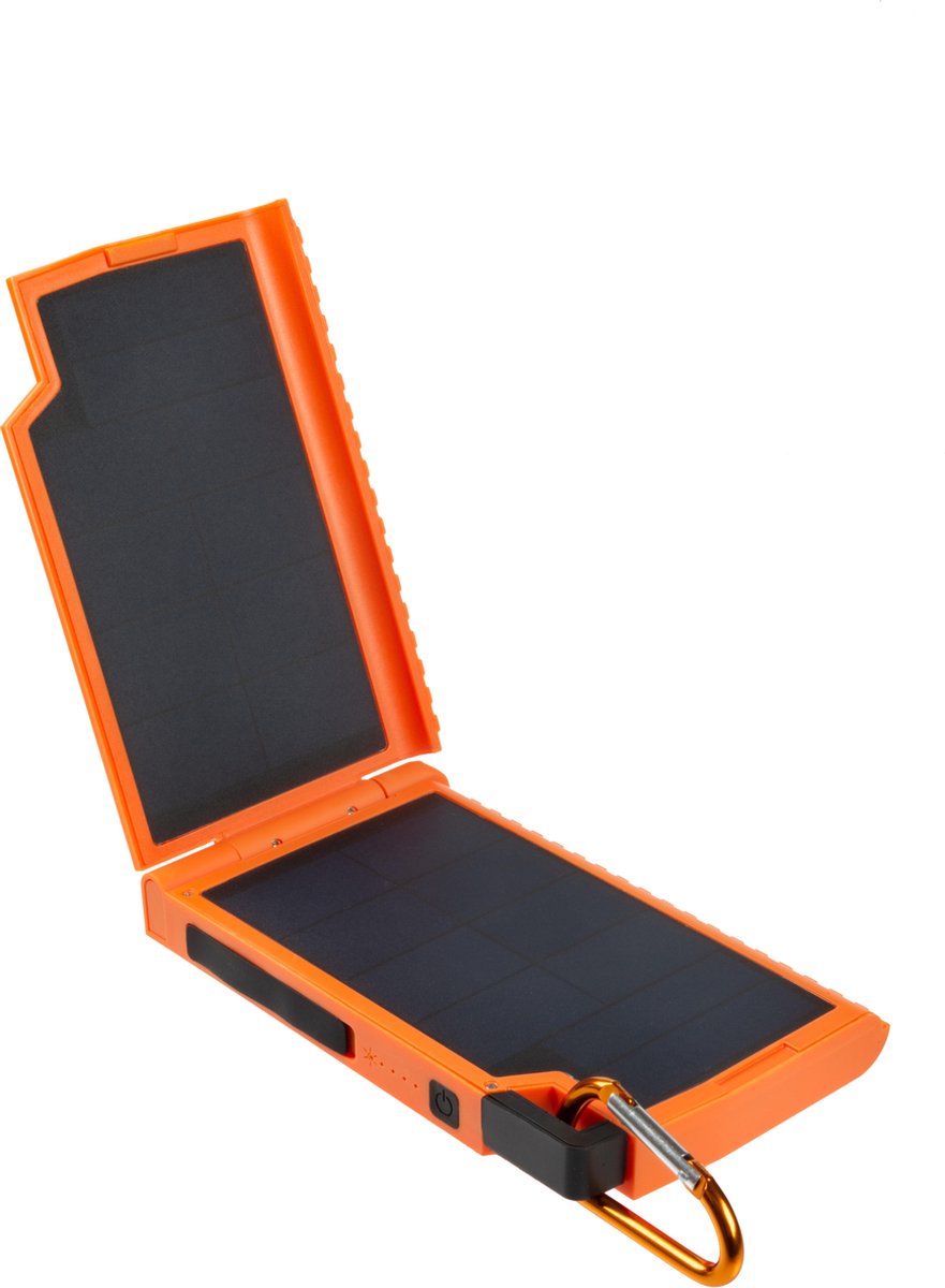 Xtorm Rugged Opvouwbare Solar Powerbank 10.000 mAh met Power Delivery en Quick Charge - Oranje