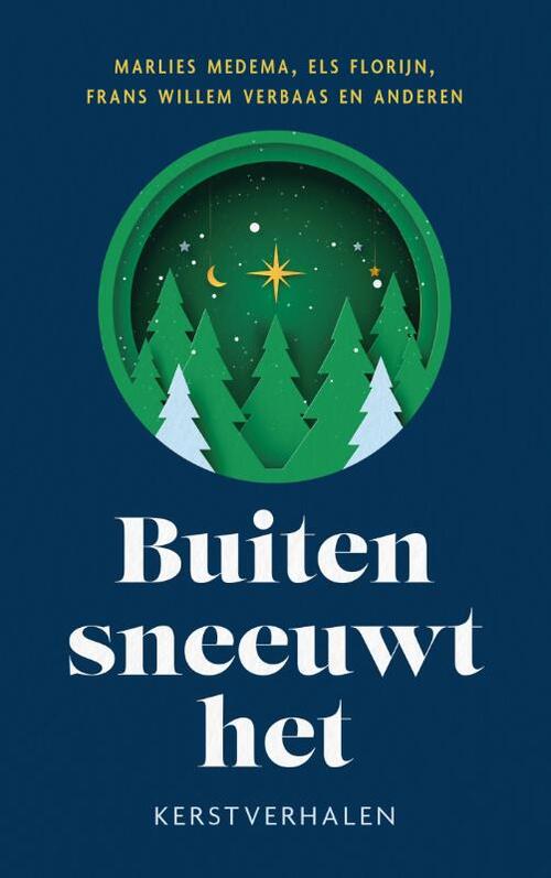 Buiten sneeuwt het