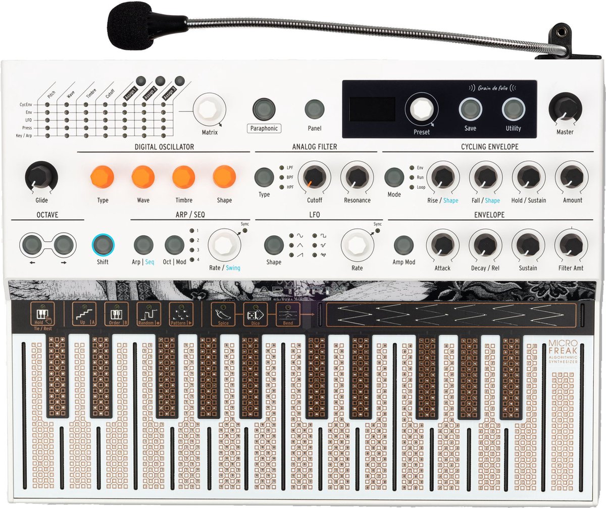 Arturia MicroFreak Vocoder synthesizer