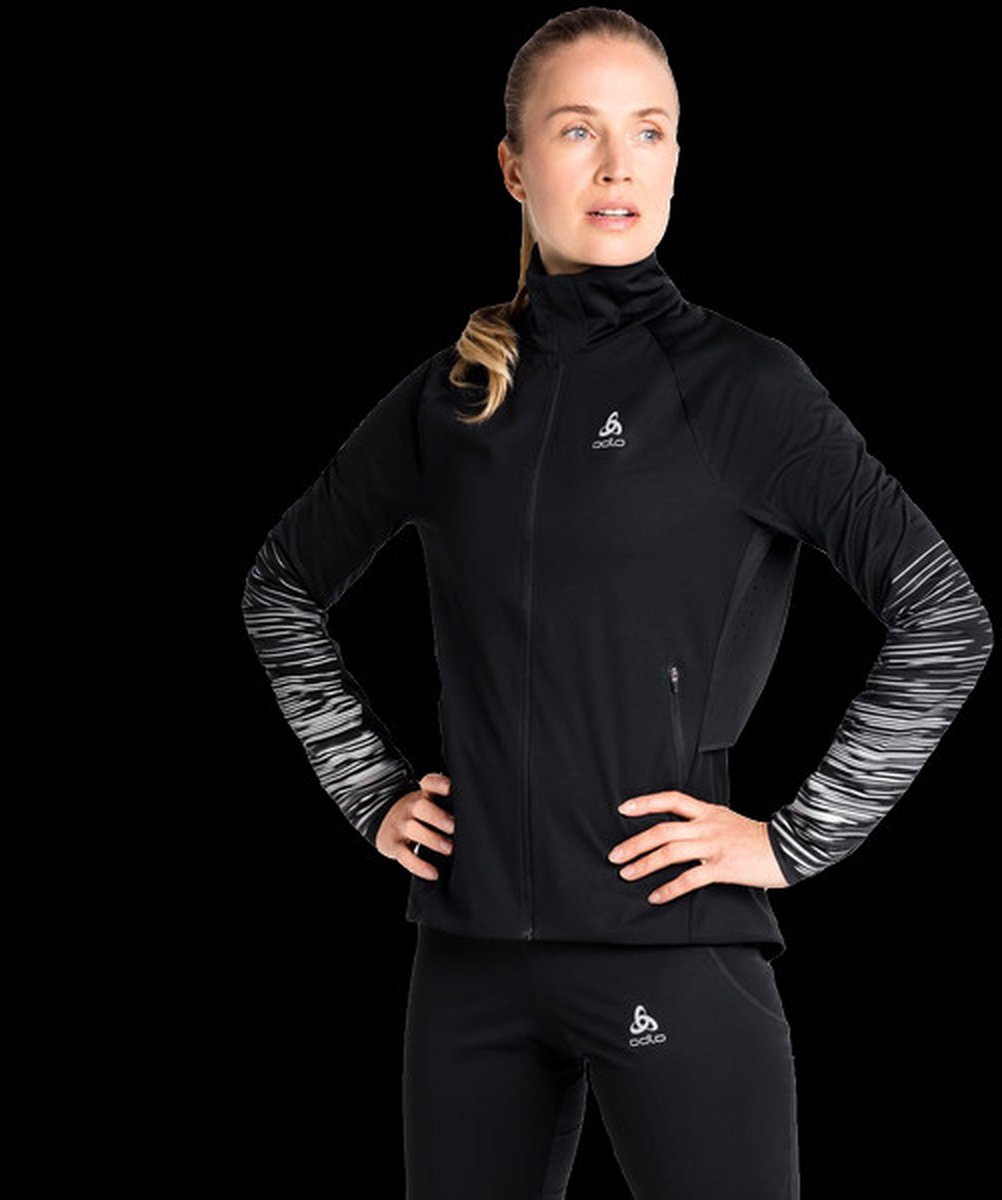 Odlo Zeroweight Warm Ref Jack Women - Zwart