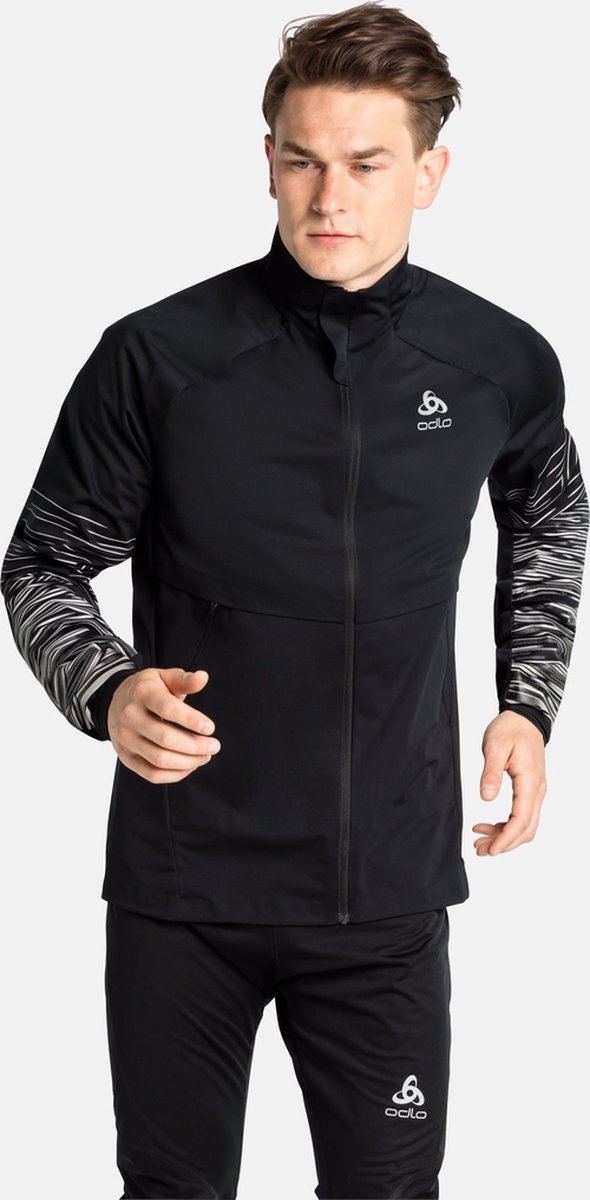 Odlo Zeroweight Warm Refl Jack Men - Zwart