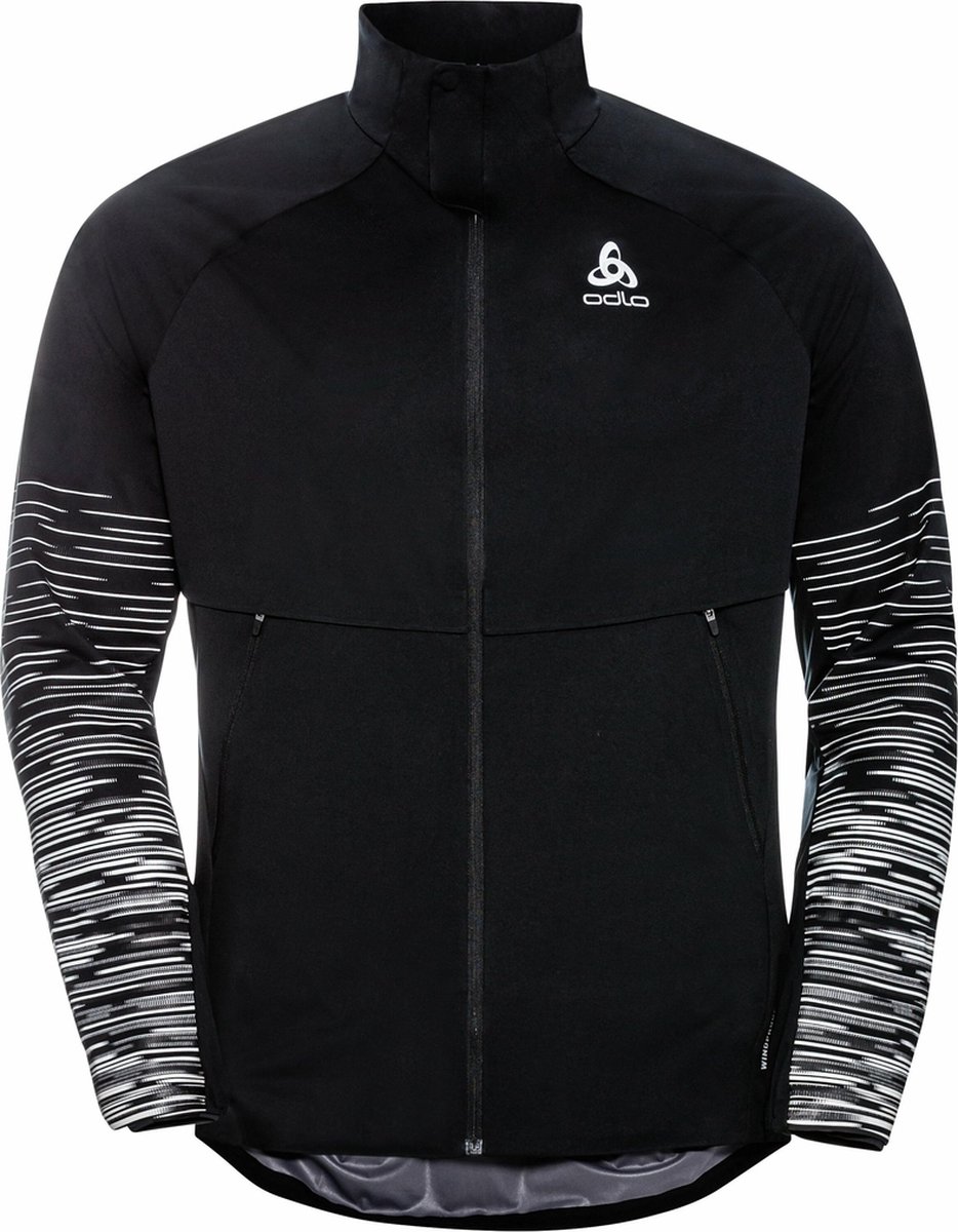 Odlo Zeroweight Warm Refl Jack Men - Zwart