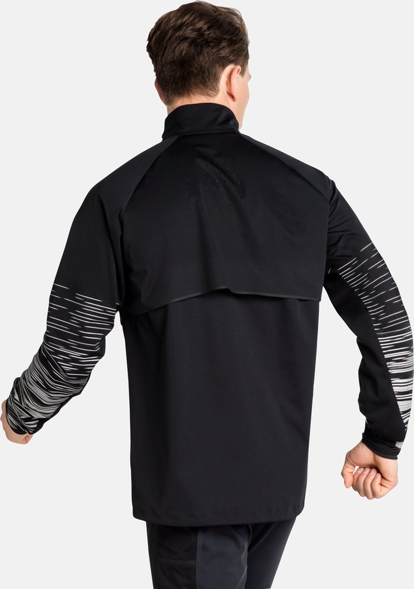 Odlo Zeroweight Warm Refl Jack Men - Zwart