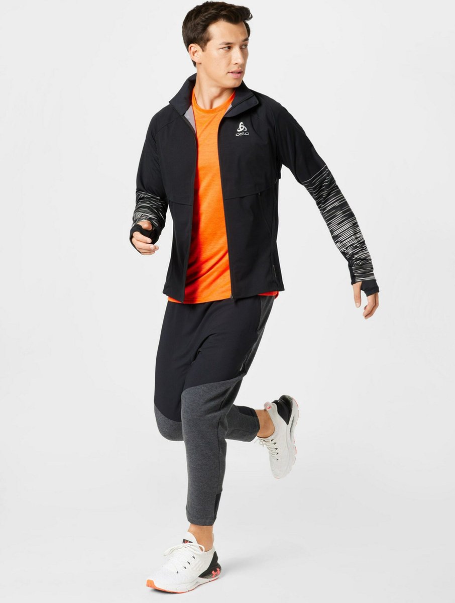 Odlo Zeroweight Warm Refl Jack Men - Zwart