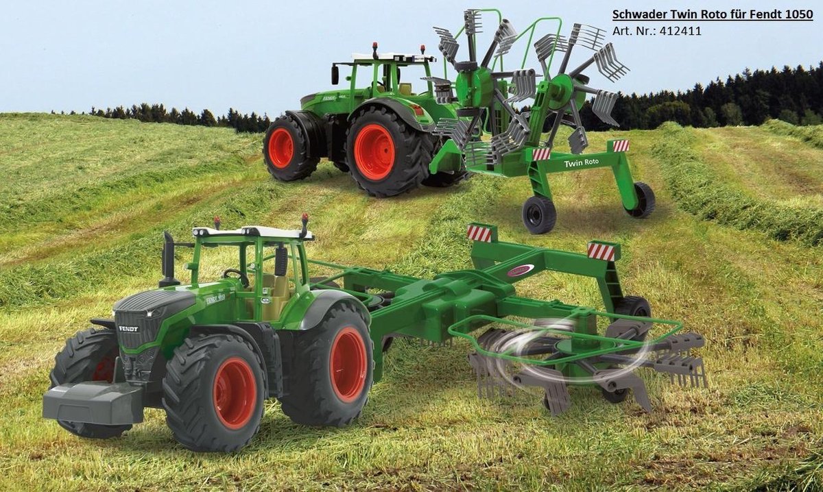 Jamara tractor RC Fendt 1050 Vario 2,4 Ghz 1:16 - Groen