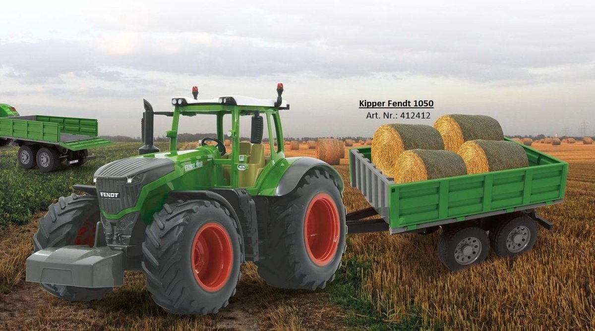 Jamara tractor RC Fendt 1050 Vario 2,4 Ghz 1:16 - Groen