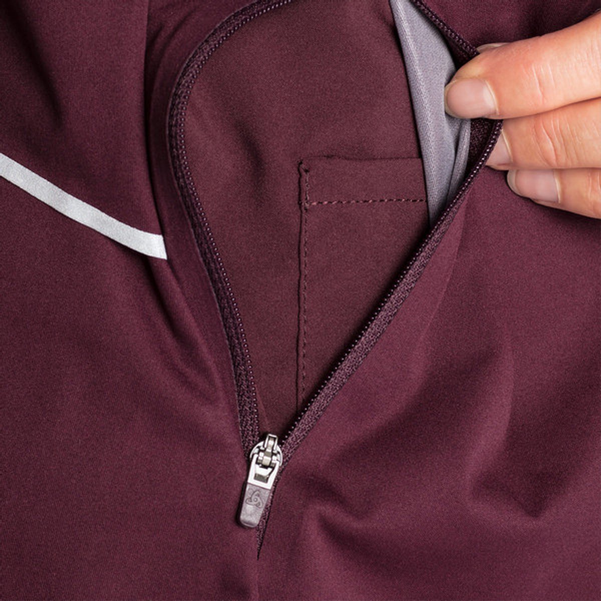 Odlo Zeroweight Warm Jacket Women - Rood