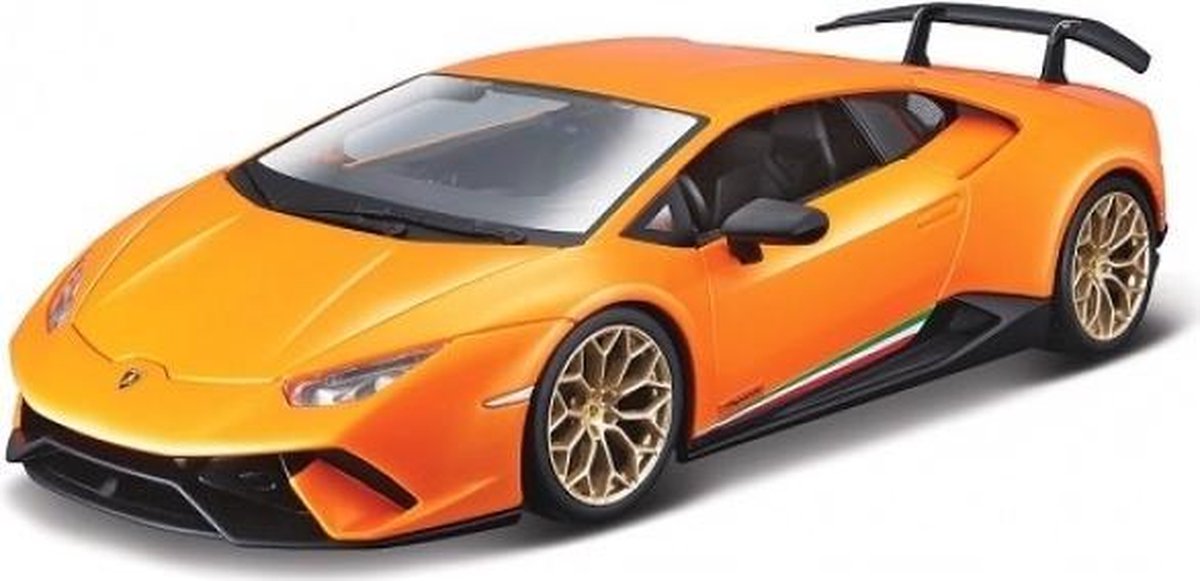 Bburago schaalmodel Lamborghini Huracan 1:24 - Oranje