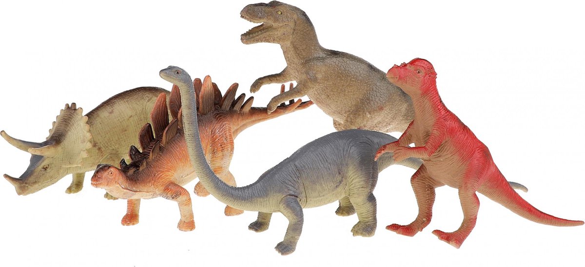 Toi-Toys Toi Toys speelset dinosaurussen 5 delig