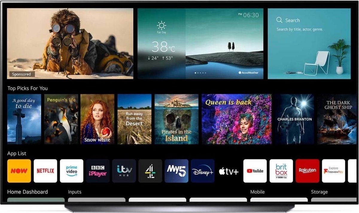 LG OLED83C14LA (2021) - Zwart