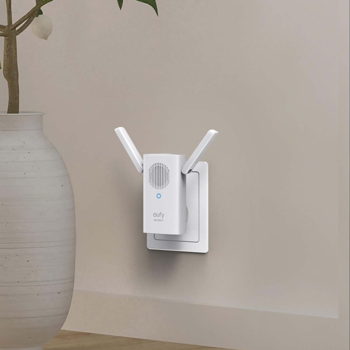 Eufy Video Doorbell Battery Slim - Zwart