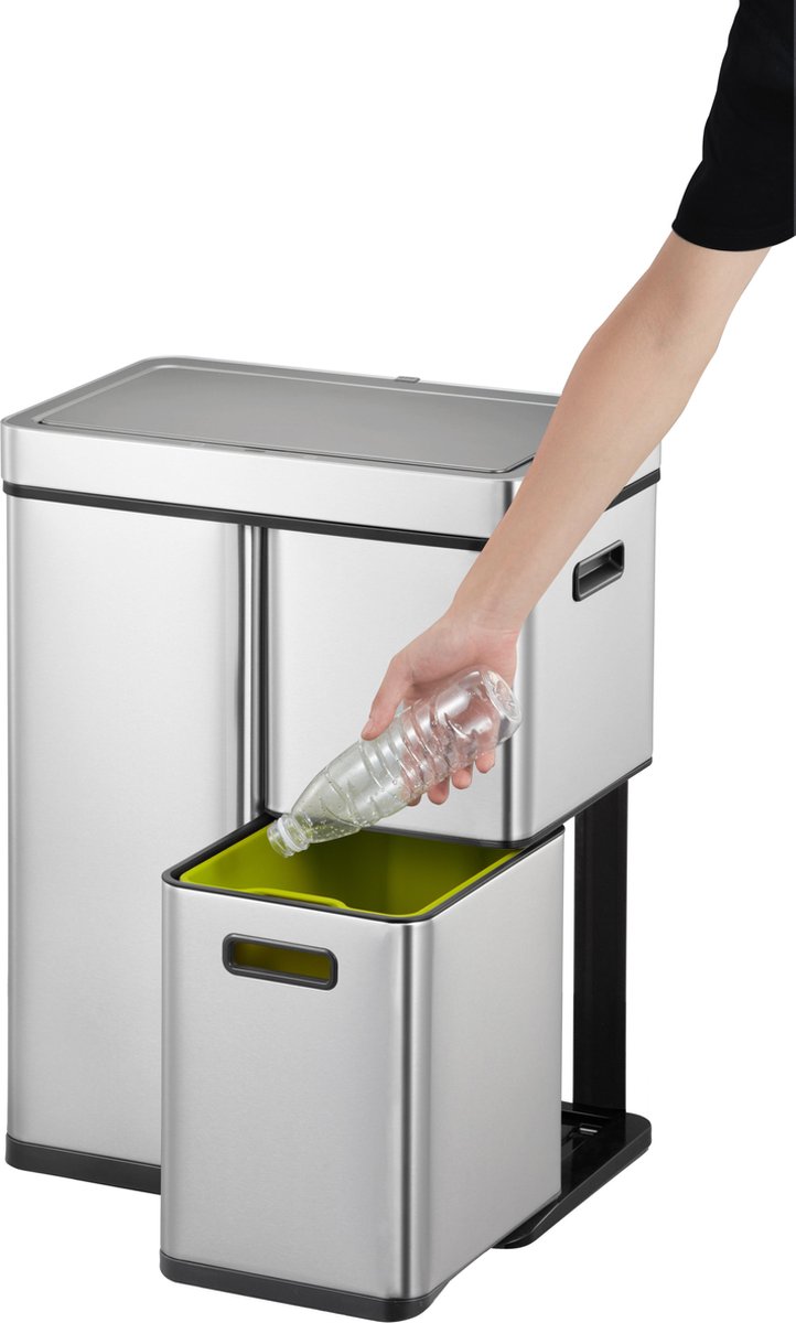 Eko Mirage Plus Sensor 30 + 2 x 15 Liter Mat RVS - Silver