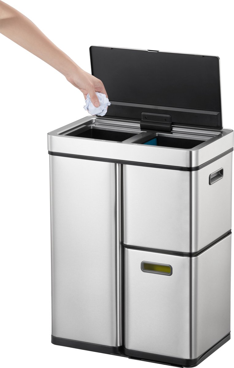 Eko Mirage Plus Sensor 30 + 2 x 15 Liter Mat RVS - Silver