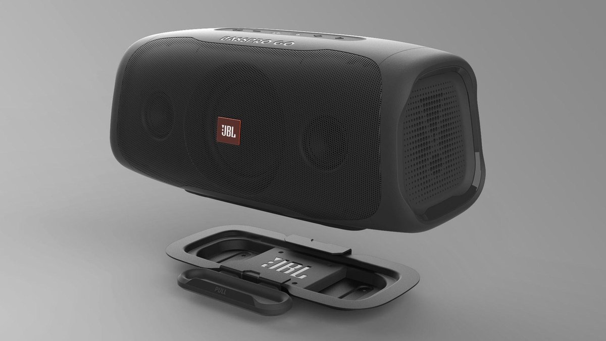 JBL Basspro Go - Zwart