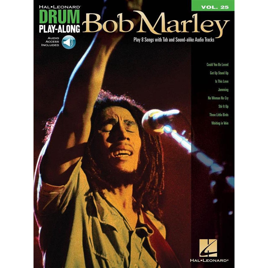 Hal Leonard Drum Play-Along Vol. 25 Bob Marley