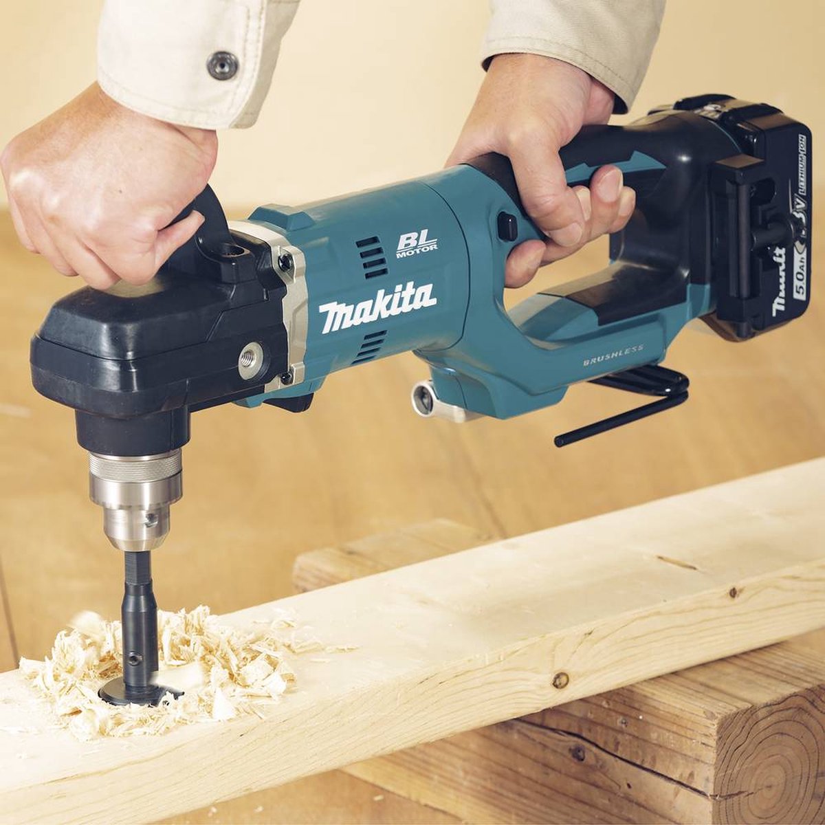 Makita DDA450ZK | Haakse Boormachine | 18V | Body | Zonder Accu's & Laders