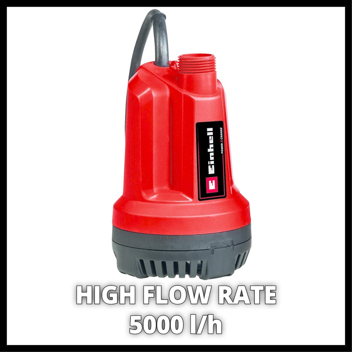 Einhell GE-SP 18 Li Solo 18V Li-Ion accu dompelpomp body - 5.000 l/u