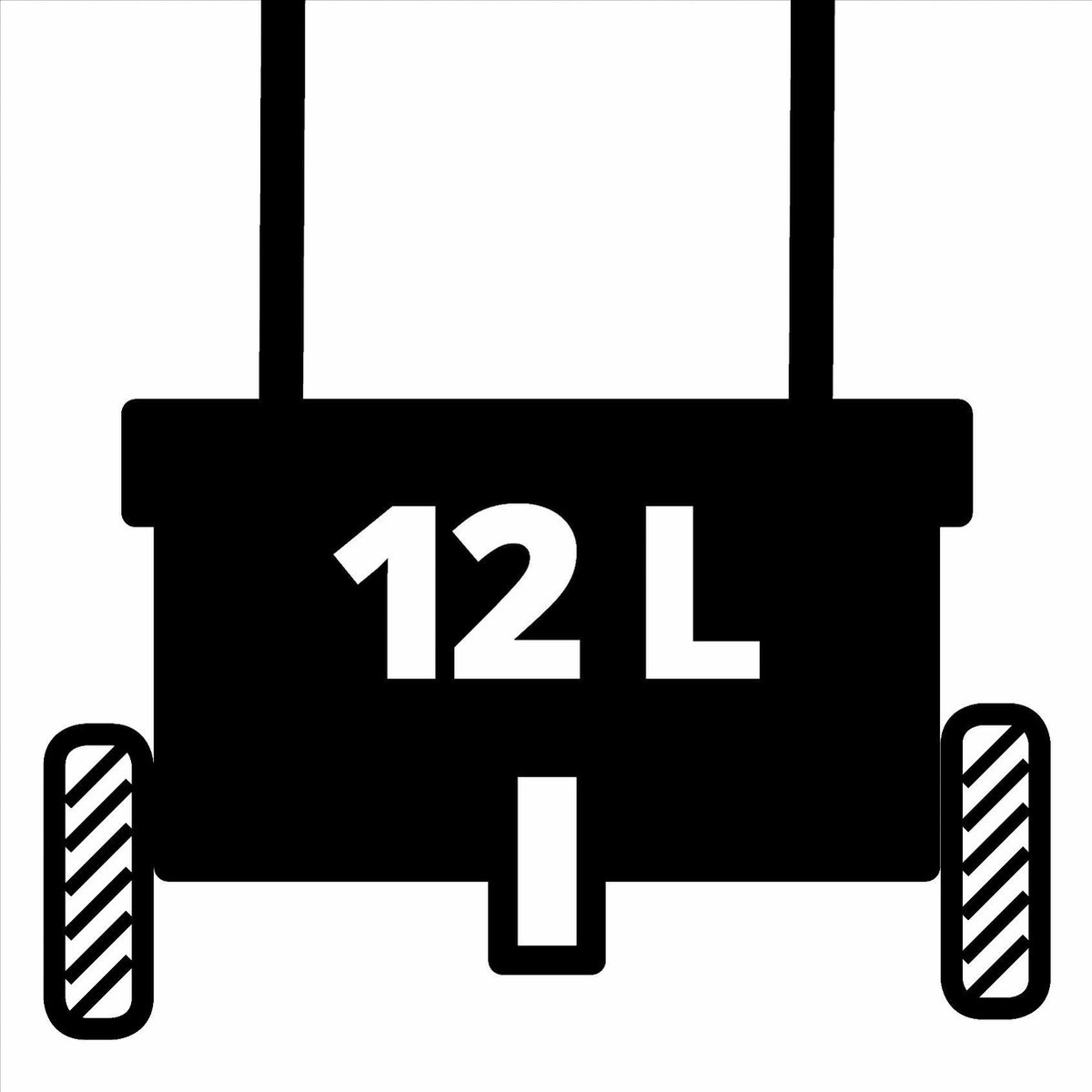 Einhell GC-SR 12 Strooiwagen - 45cm - 12L