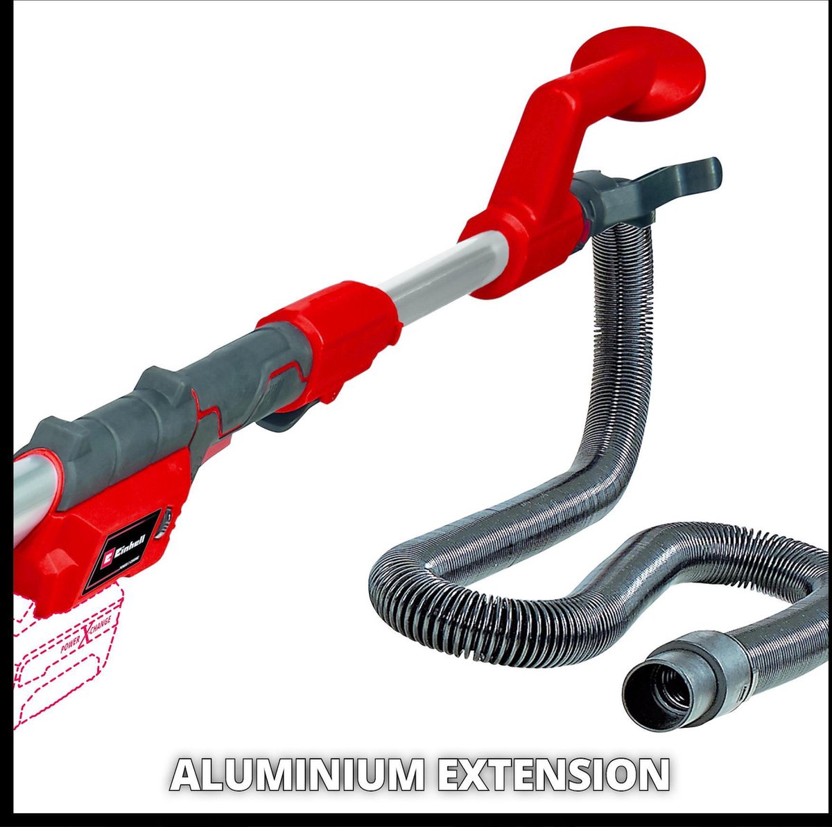 Einhell TE-DW 18/225 Li Solo 18V Li-Ion accu wand/plafondschuurmachine body - 225mm - 1650mm