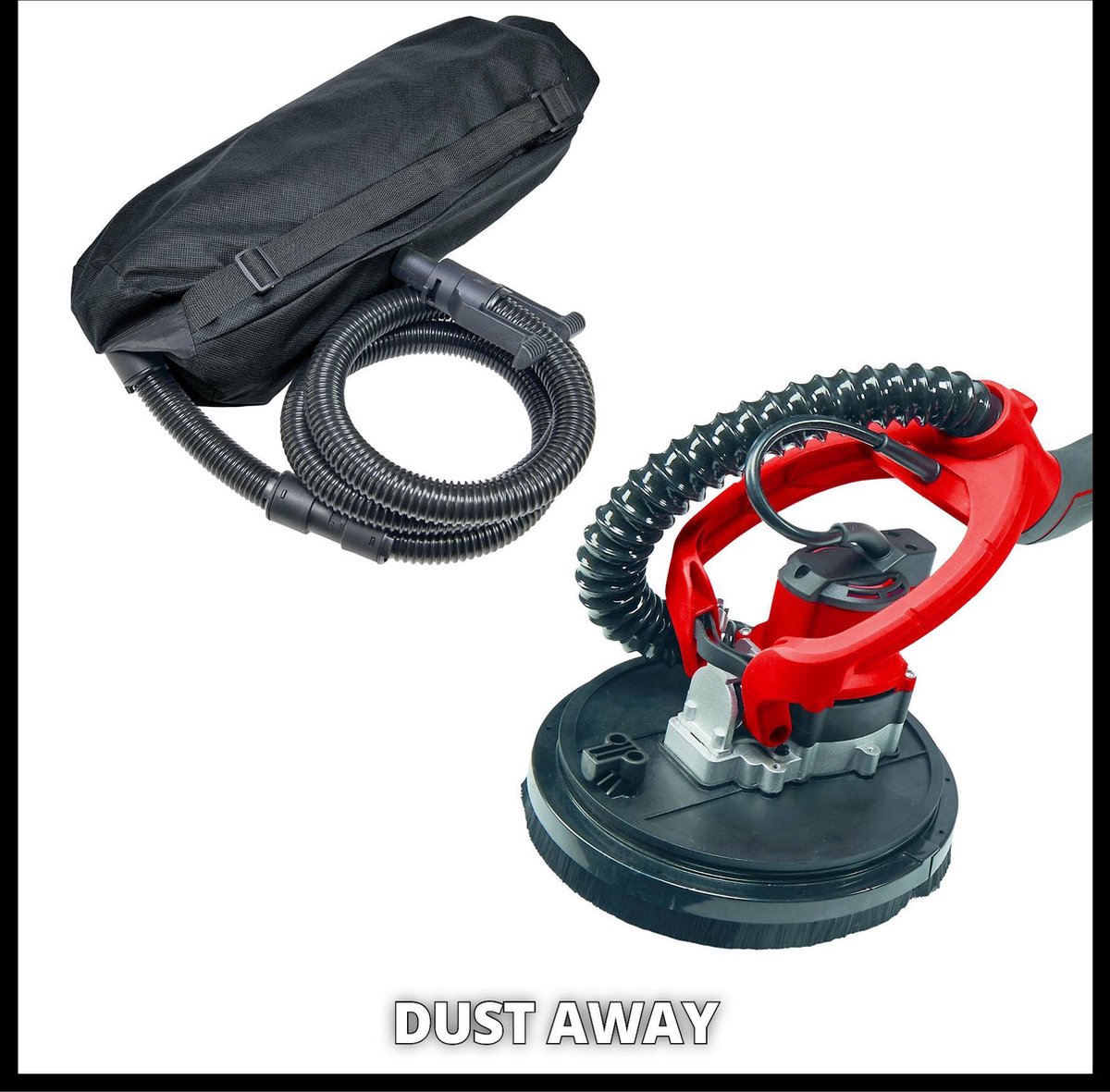 Einhell TE-DW 18/225 Li Solo 18V Li-Ion accu wand/plafondschuurmachine body - 225mm - 1650mm