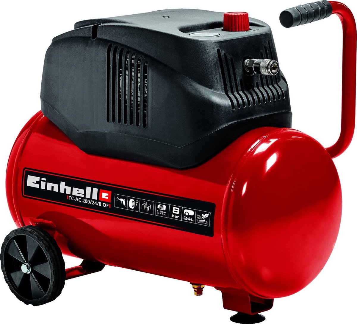 Einhell TC-AC 200/24/8 OF Compressor - 1200W - 8bar