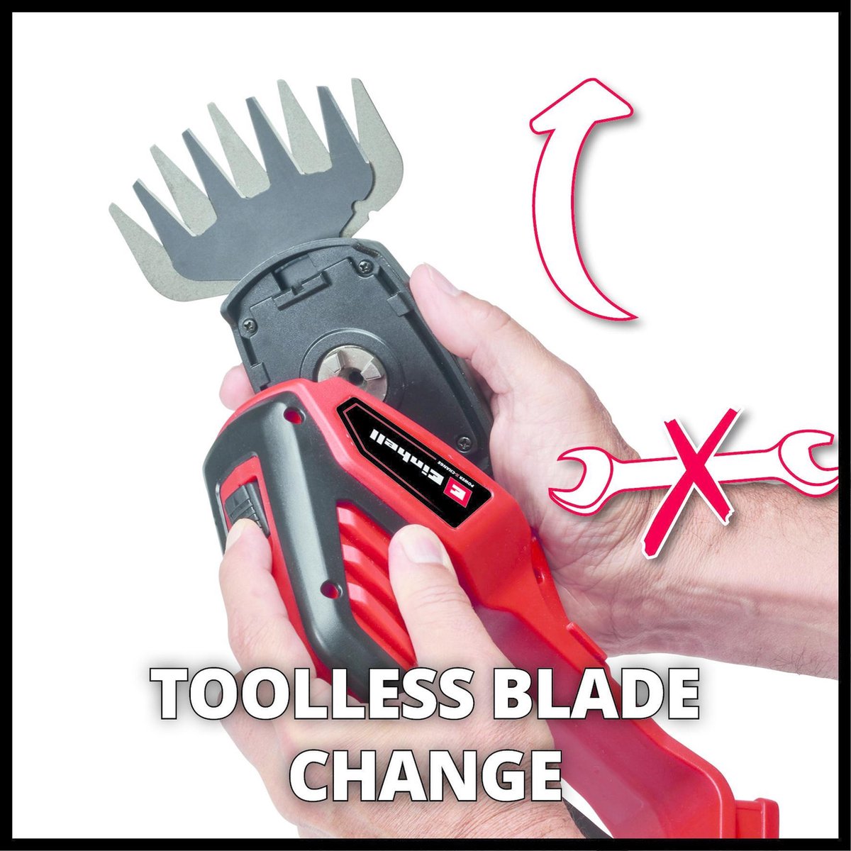 Einhell GE-CG 18/100 Li Solo (zonder accu)