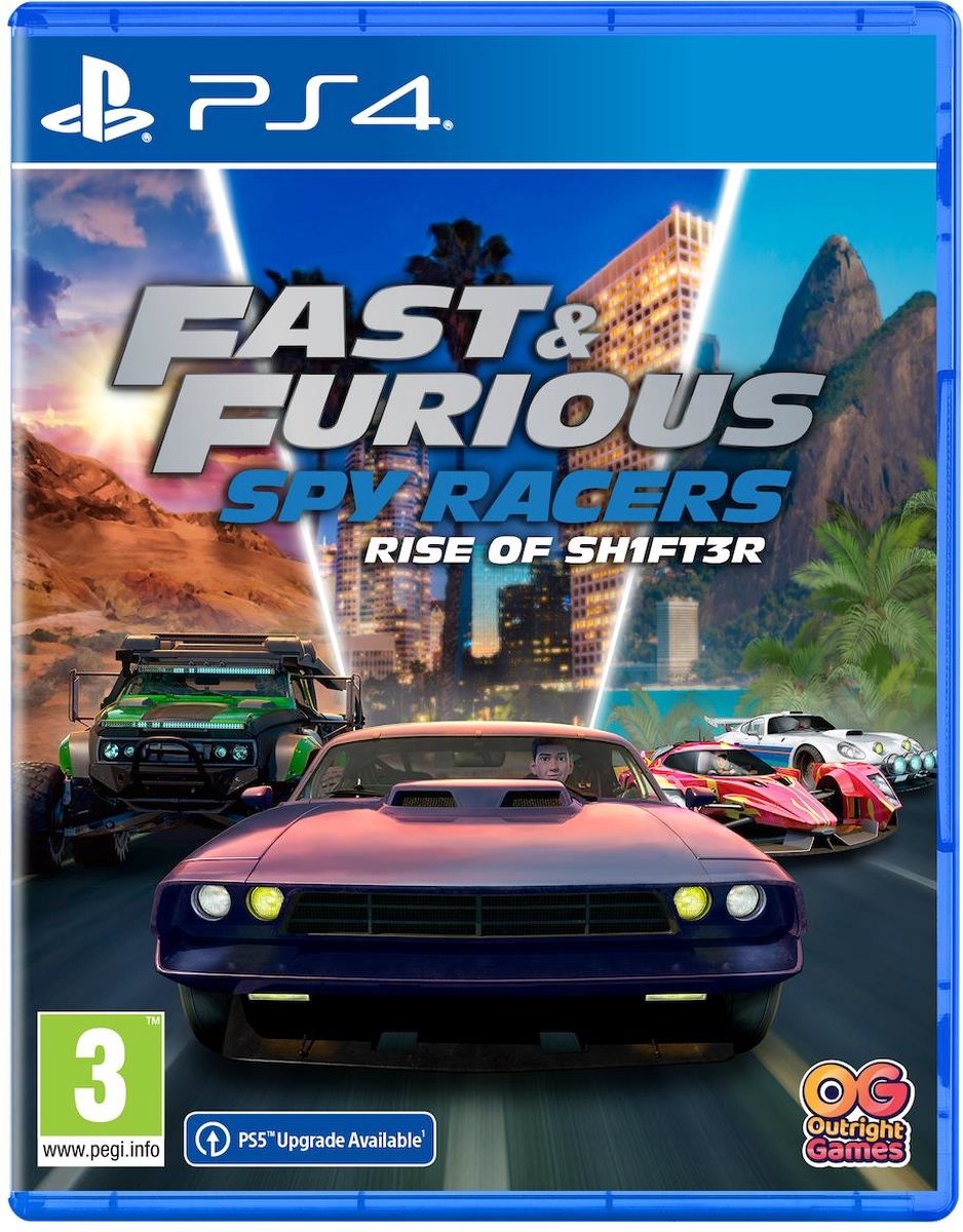 Namco Fast & Furious: Spy Racers Rise of SH1FT3R