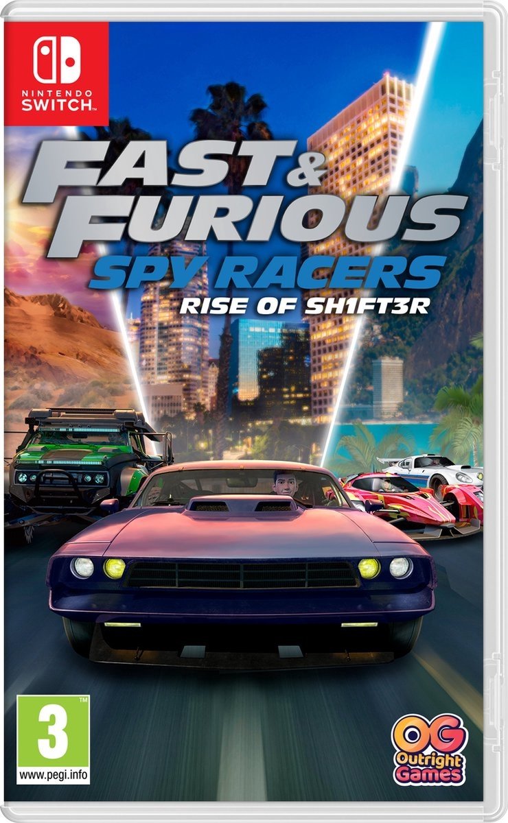 Namco Fast & Furious: Spy Racers Rise of SH1FT3R