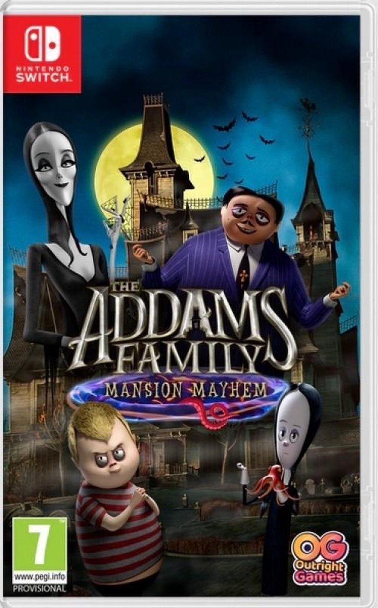 Namco Addams Family Mansion Mayhem