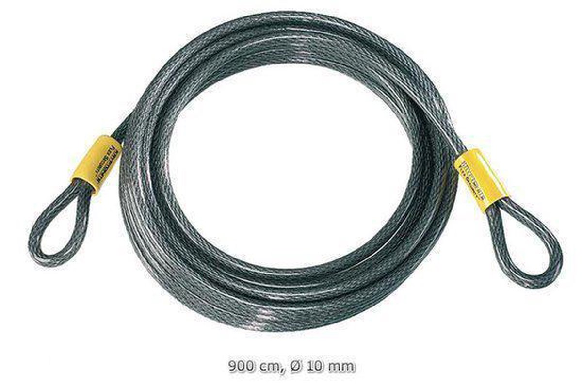 Kryptonite kabelslot KryptoFlex 930 cm staal zilver - Silver