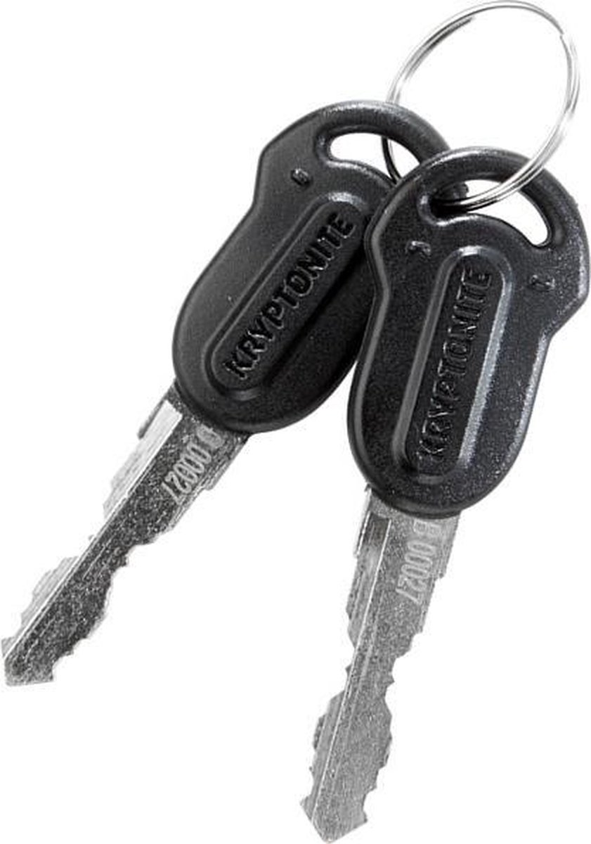 Kryptonite kabelslot Kryptoflex 305 cm staal - Zwart