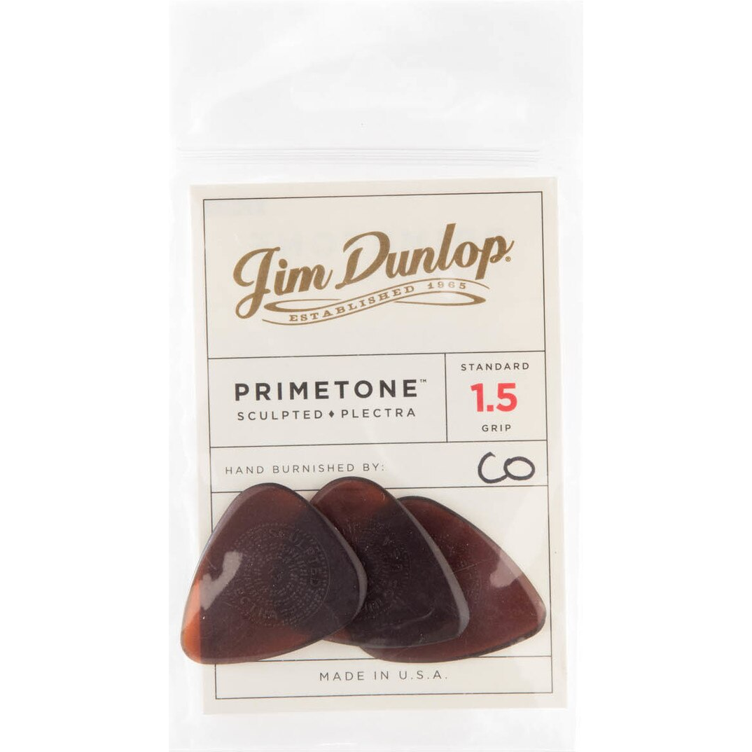 Dunlop Primetone Standard Grip Pick 1.50mm plectrumset (12 stuks)