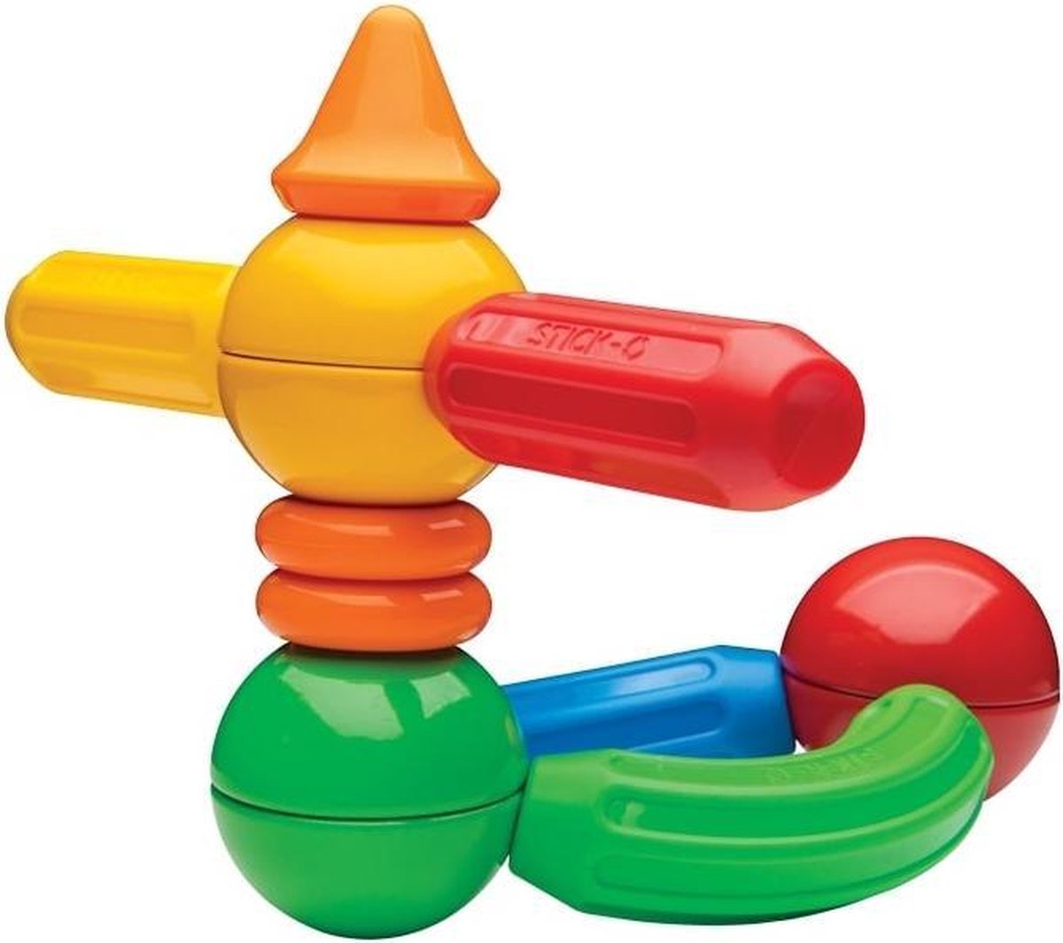 Stick-O Stick O bouwset Basic 10 delig 20 modellen multicolor