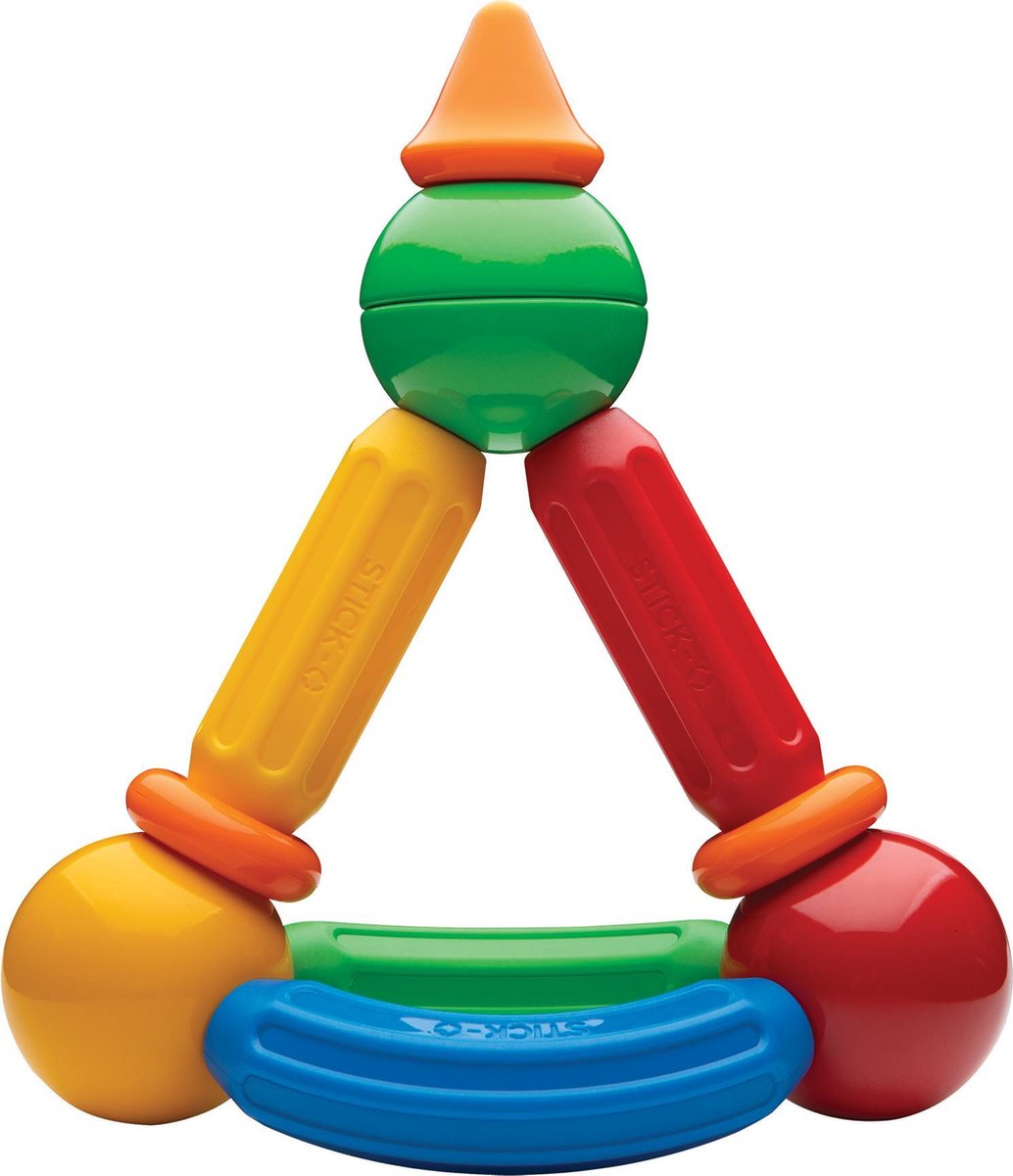 Stick-O Stick O bouwset Basic 10 delig 20 modellen multicolor