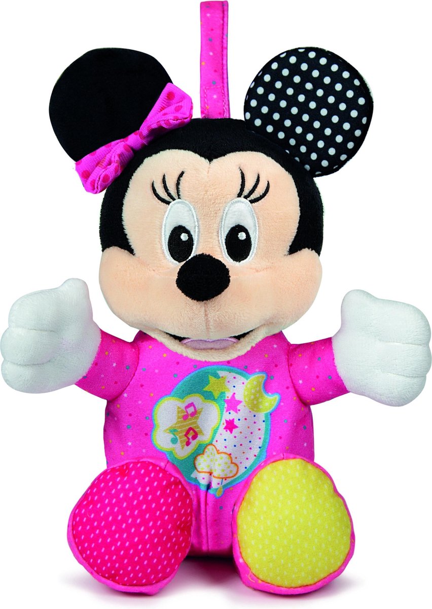 Clementoni knuffel met muziek en licht Minnie Mouse - Roze