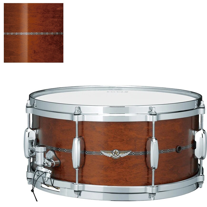 TAMA Star TMS1465S-SAB Satin Antique Brown Maple 14 x 6.5 inch snaredrum