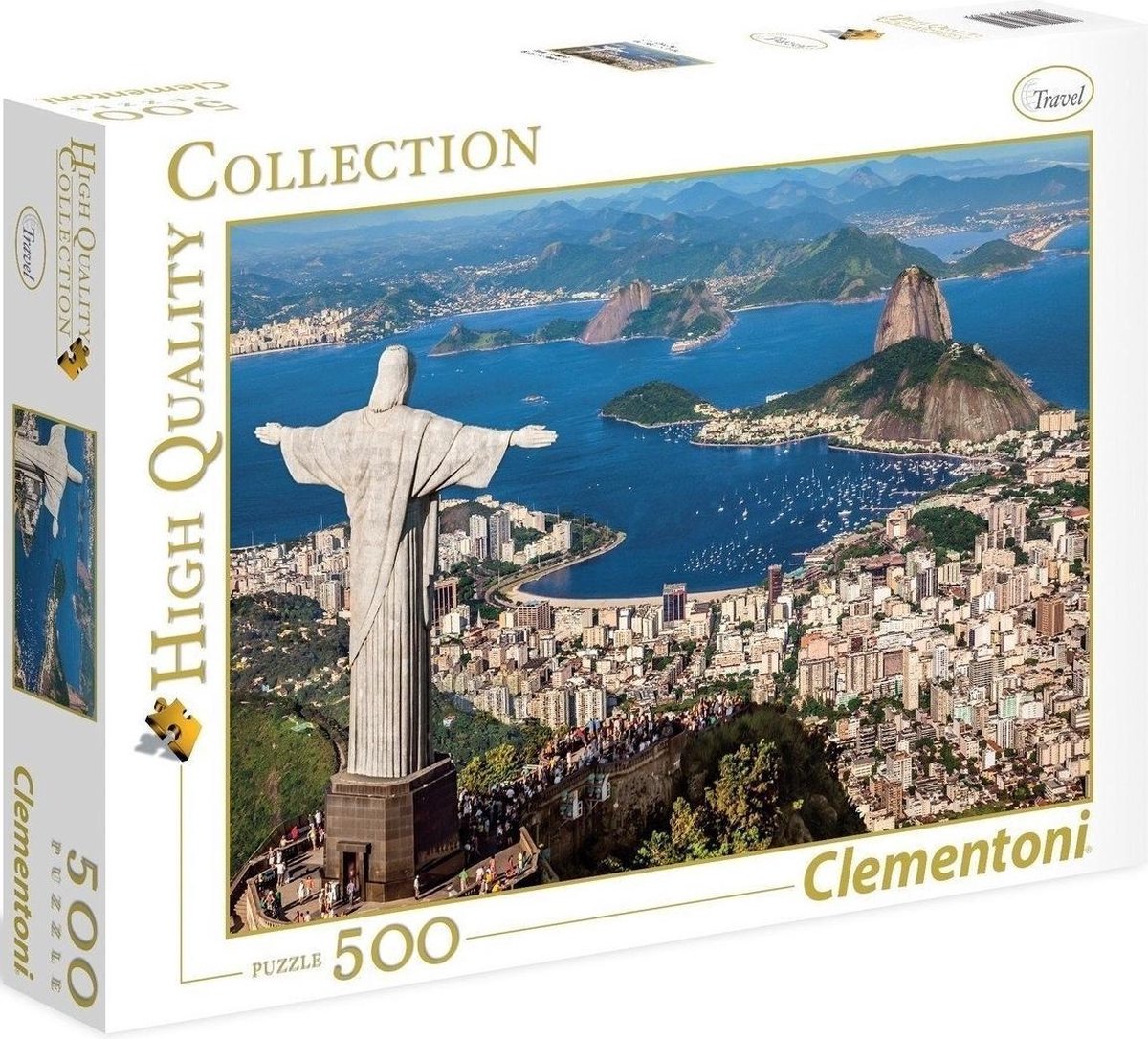 Clementoni legpuzzel Rio de Janeiro karton 500 stukjes
