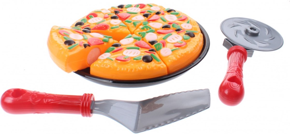 Johntoy Home and Kitchen speelset pizza 9 delig