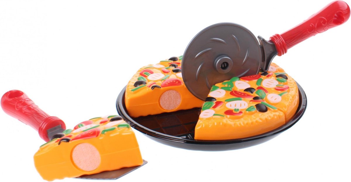 Johntoy Home and Kitchen speelset pizza 9 delig