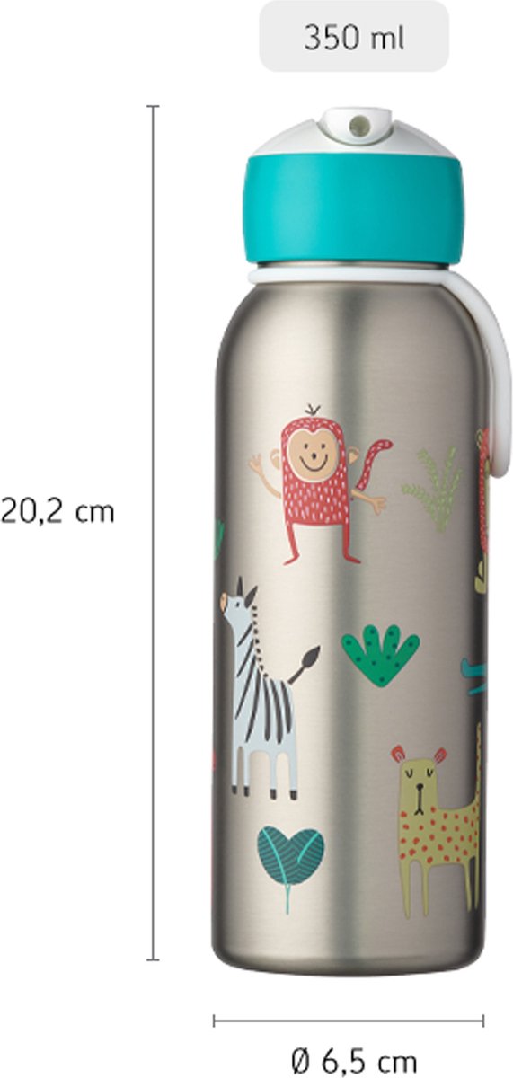 Mepal Danneels isoleerfles Paw Patrol junior 350 ml RVS/siliconen