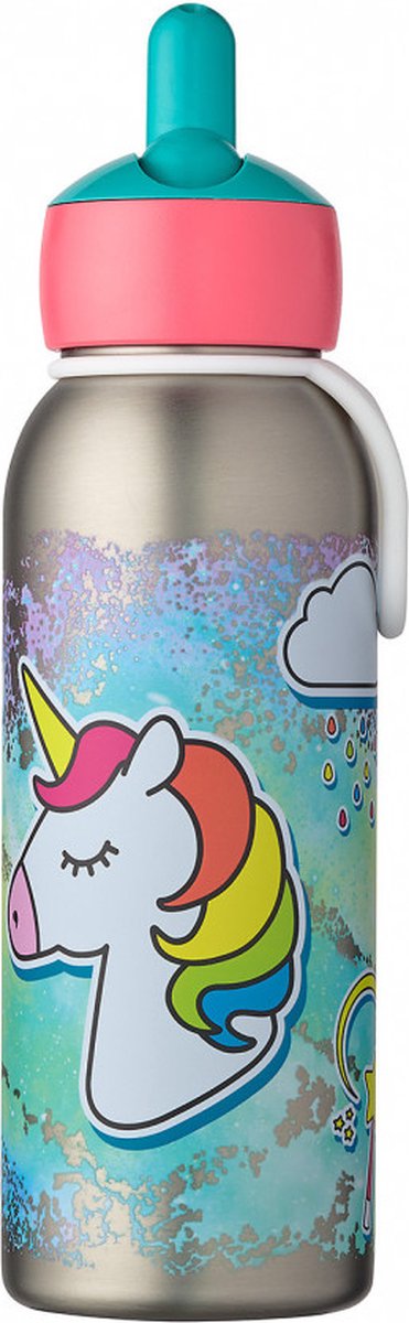 Mepal Danneels isoleerfles eenhoorn junior 350 ml RVS/siliconen
