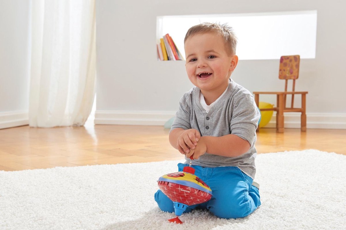 Lena bromtol Lieveheersbeestje junior 16 cm rood/geel/blauw
